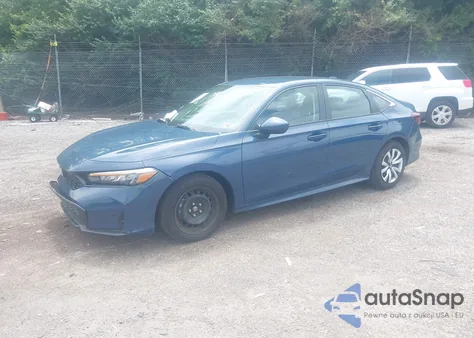 2025 Honda Civic Lx z USA, uszkodzony, nr VIN 2HGFE2F29SH541063